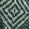 Boys Bottle Green Chowkadi Motif Printed Kurta Set